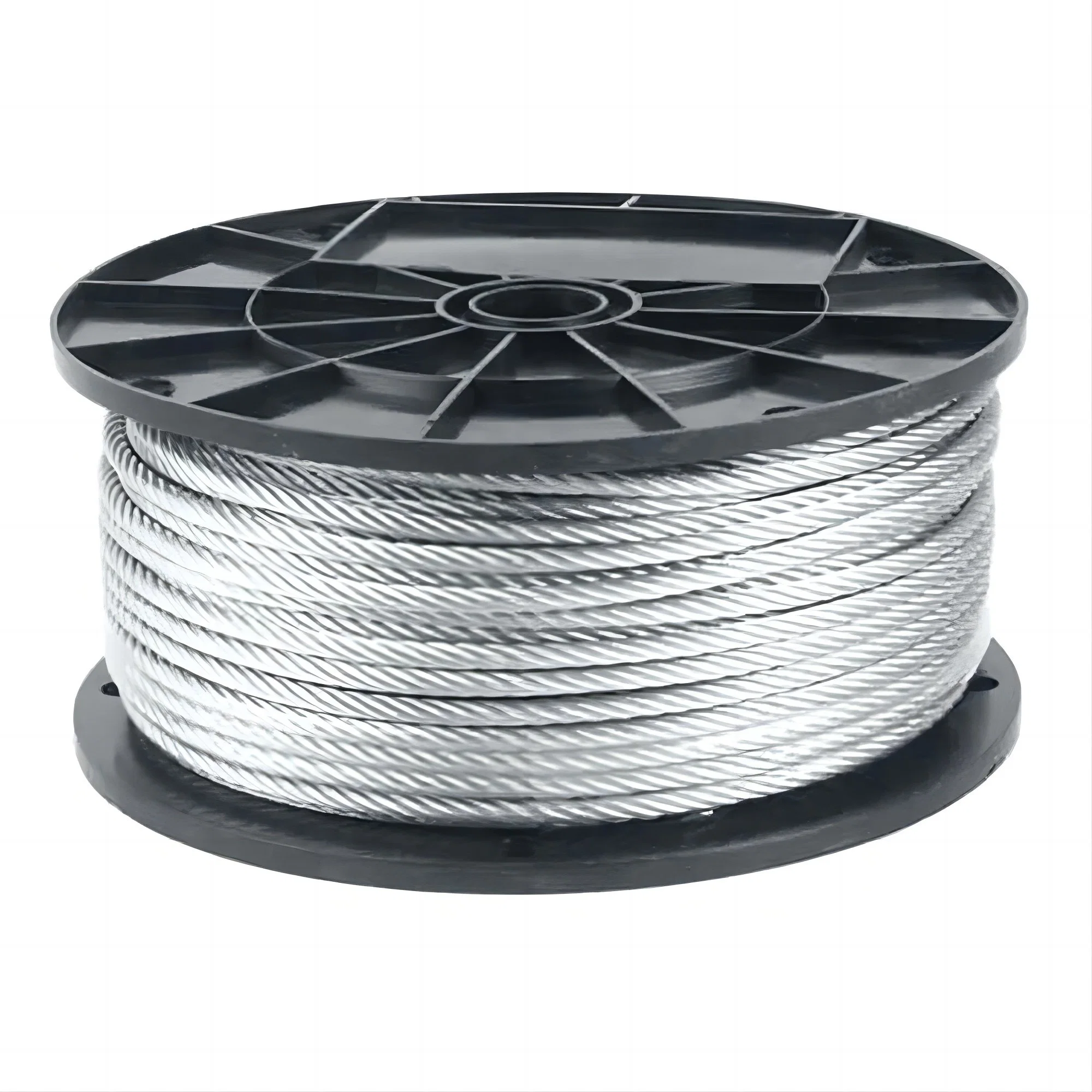 Surface Hot-DIP Galvanized Steel Wire 7X7 1.5mm Wire Rope for Car Window Lifter