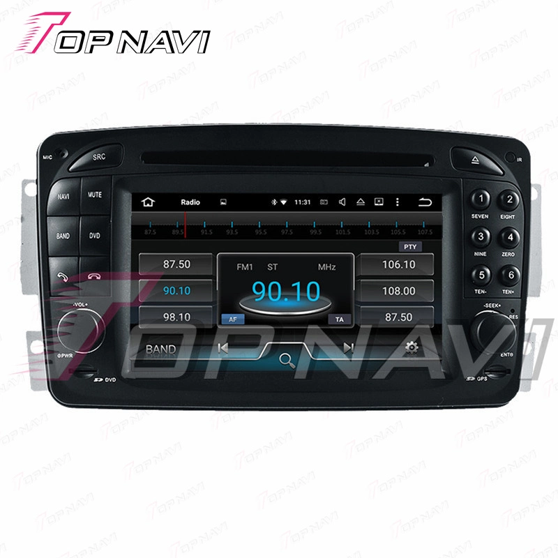 Autoradio double tête DIN installation vidéo voiture pour Système de navigation de voiture à écran tactile Benz Vaneo 2002-2005