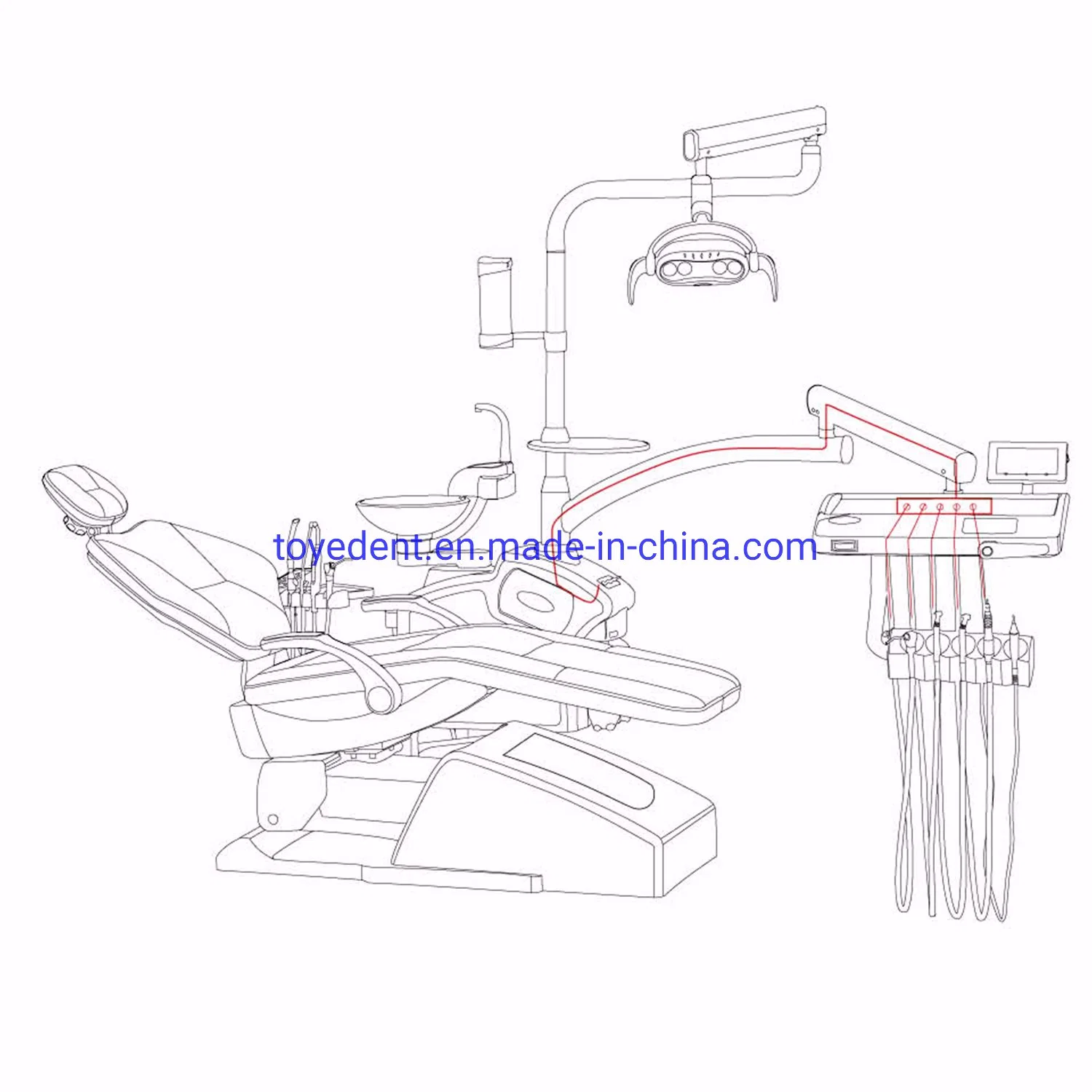 Hot Sale Original Factory Medical Dental Product Treatment Chair