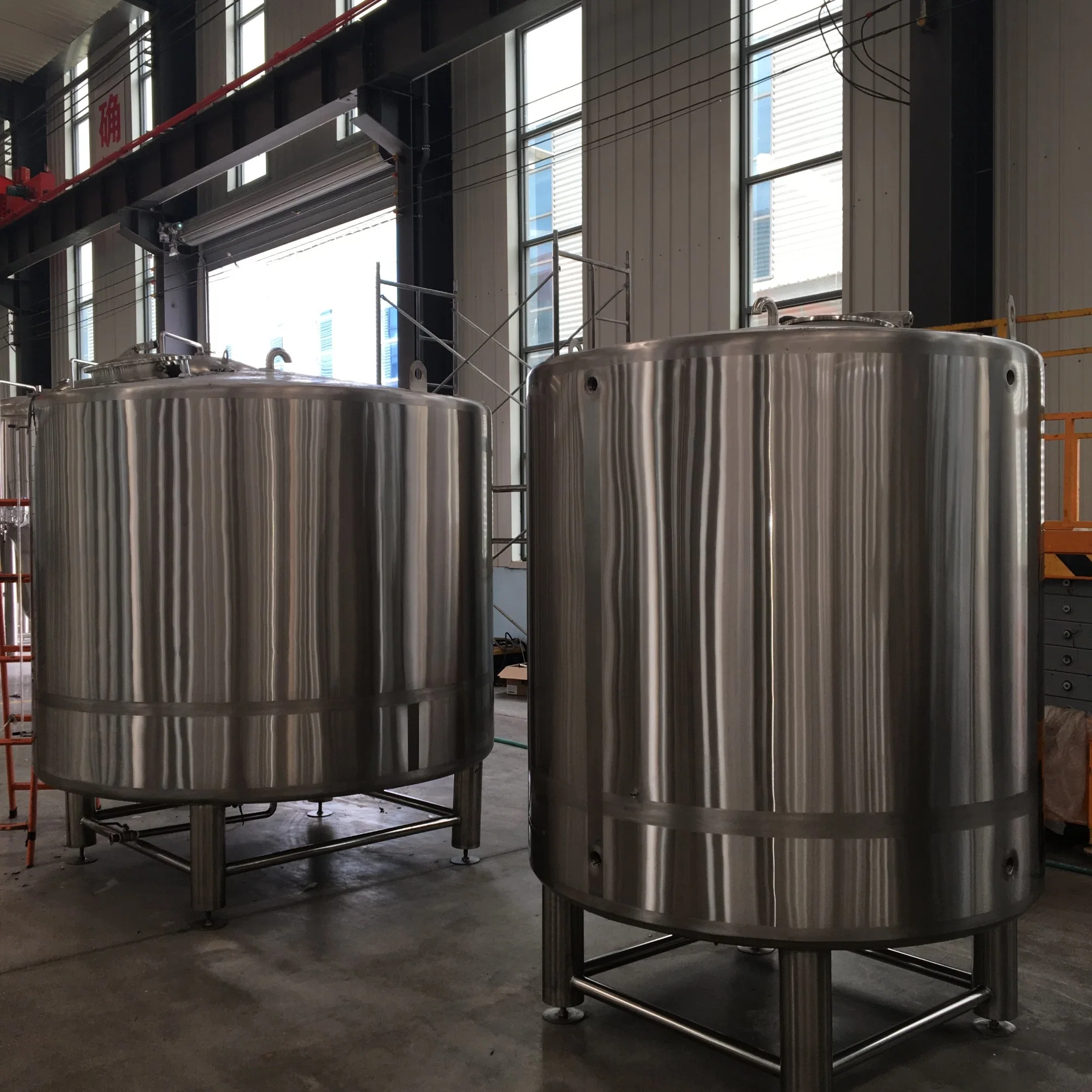 4000L Stainless Steel Ice Water Tank Glycol Tank for Beer Tank Cooling