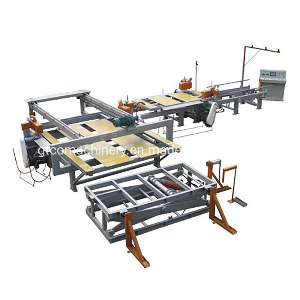 Vollautomatische CNC-Plattensäge Holzbearbeitung Präzisionssäge 45 Grad 90 Grad Holzsägemaschinen