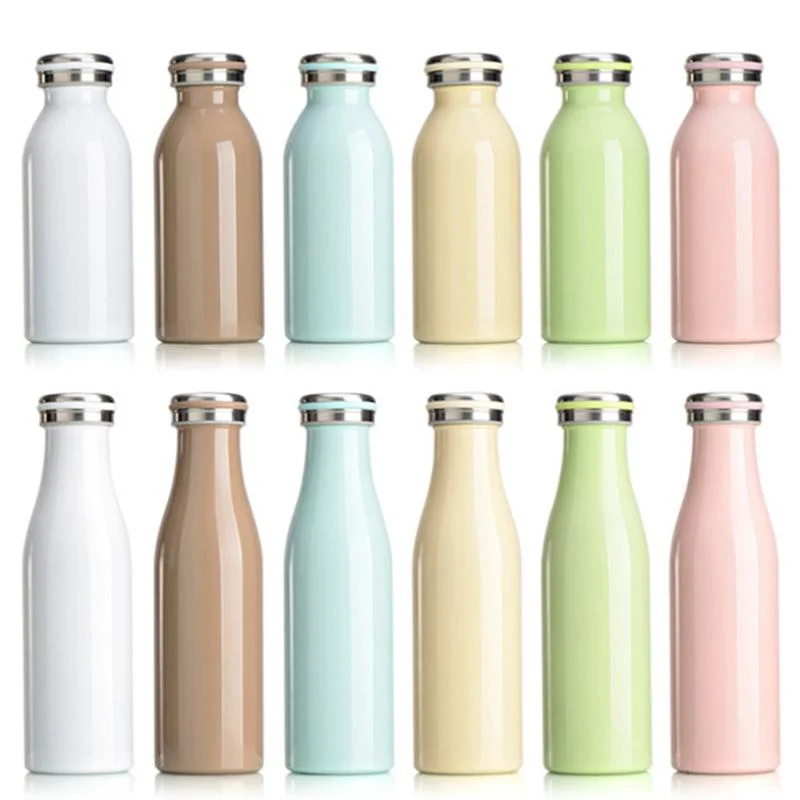 Прелестная продажа детей Drinkware 350мл детский изолированный бутылка воды вакуумный мини автоклавы молоко для детей расширительного бачка для воды