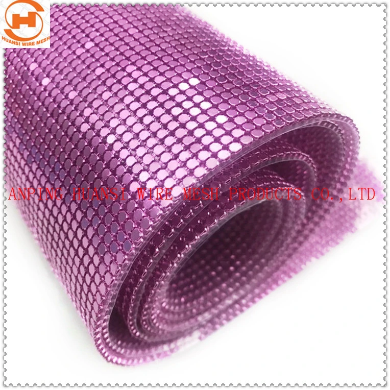 Fashionable Decorative 3mm Sequin Metal Cloth