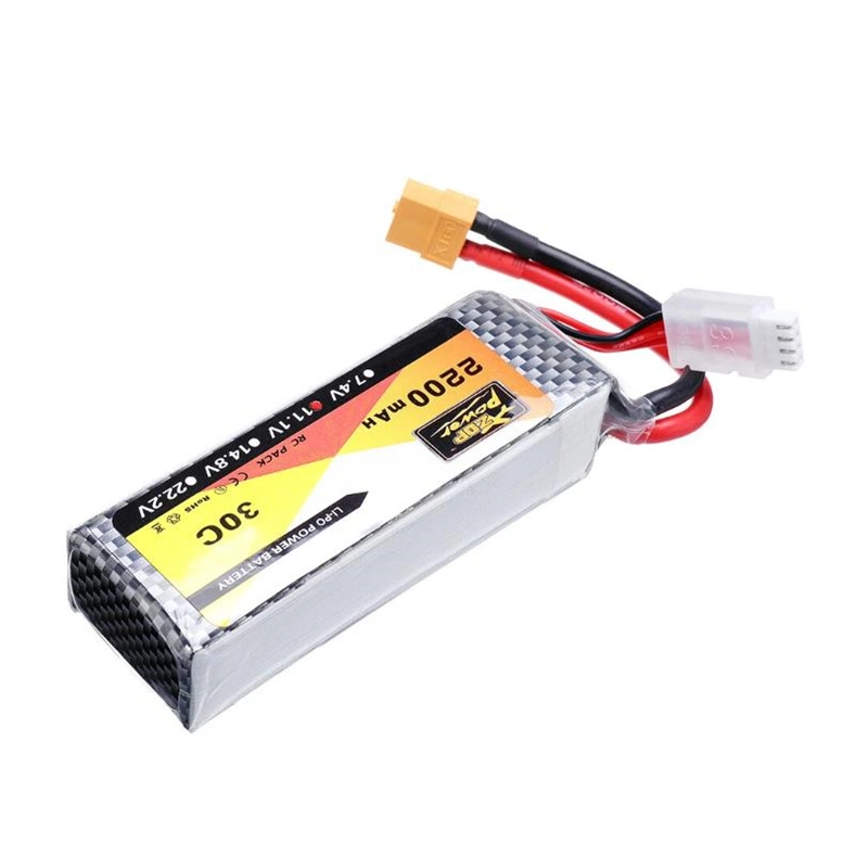 La mejor calidad RC Batería 2200mAh 30c Drone 11,1V las celdas de litio recargable, Lipo Pack