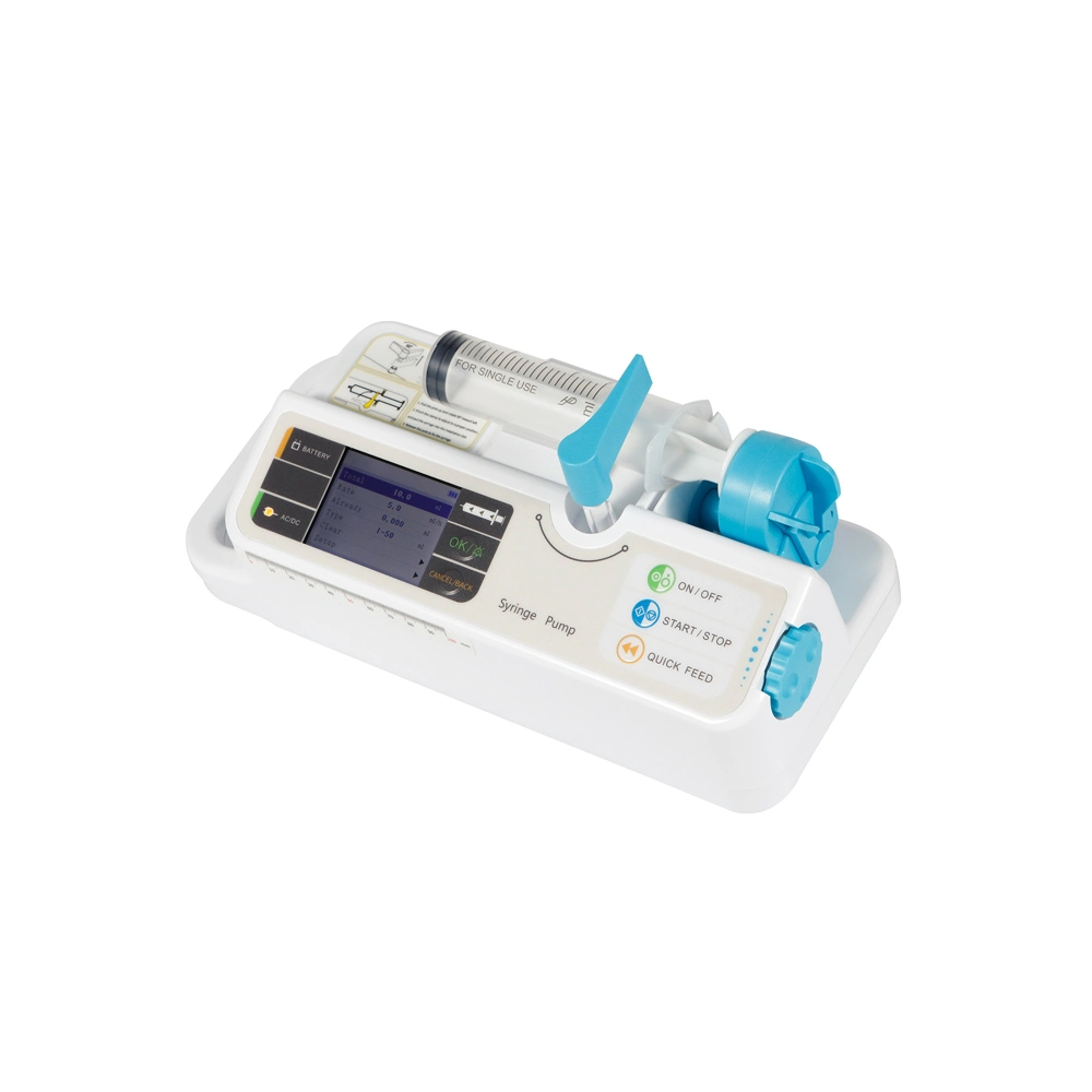 CE Approved Syringe Contec ICU Safe Medical Equipment Pumps Infusion Portable syringe Pump