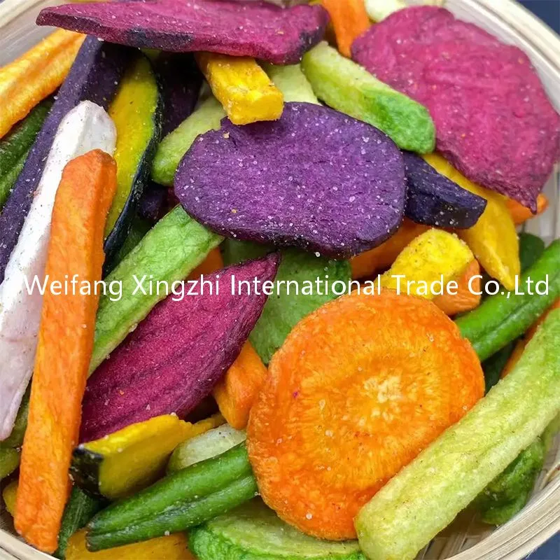 Wholesale/Supplier Vacuum Fried Fruits and Vegetables Mixed Vegetable Chips