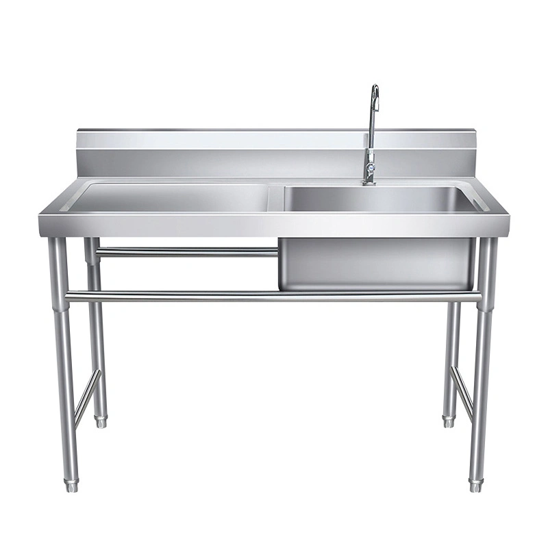 stainless steel work table unit kitchen island with undershelf and backsplash board