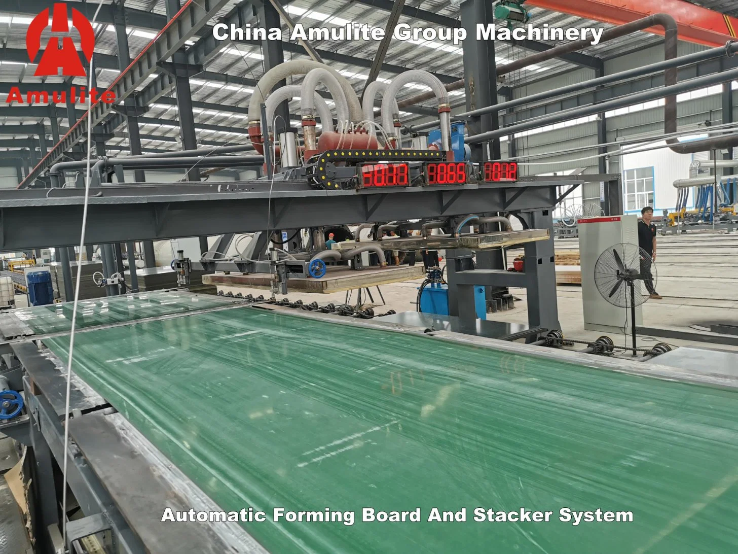 Wet Sheet Conveying Process Fiber Cement Board Production Line