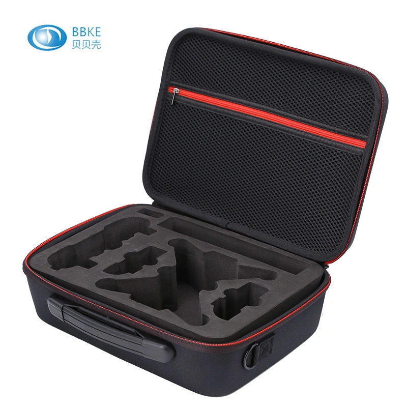 Custom Zipper EVA Werkzeugkoffer Pack DJI Drohne Case wasserdicht Stoßfeste EVA Drohnenhülle für DJI Spark und Transmitter Controller EVA Case für DJI Drone Spark