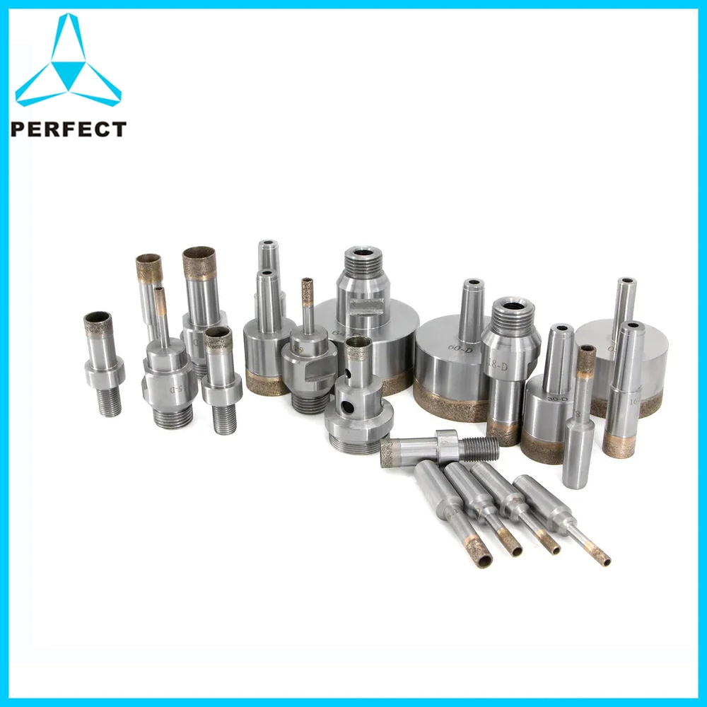 Diameter 3mm-165mm, Length 75mm/95mm Belgium/Belgian Thread Mount-Yg 1/2" Glass Diamond Core Drill Bit