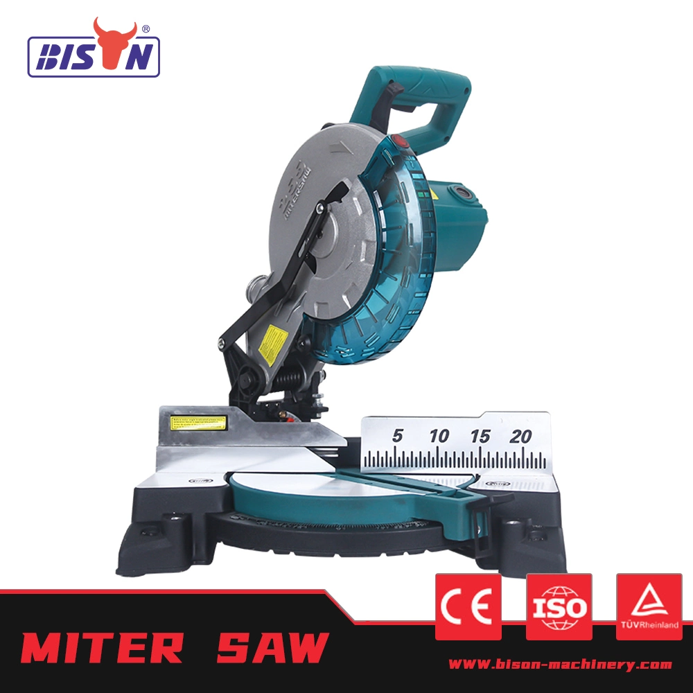 Bison Mini Cordless 10" 240V Hand Sliding Power Miter Compound Mitre Saw