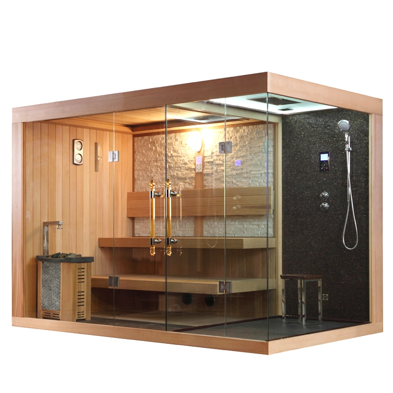 Hot Sale Custom Size Family Sauna Shower Steam Bath Combination