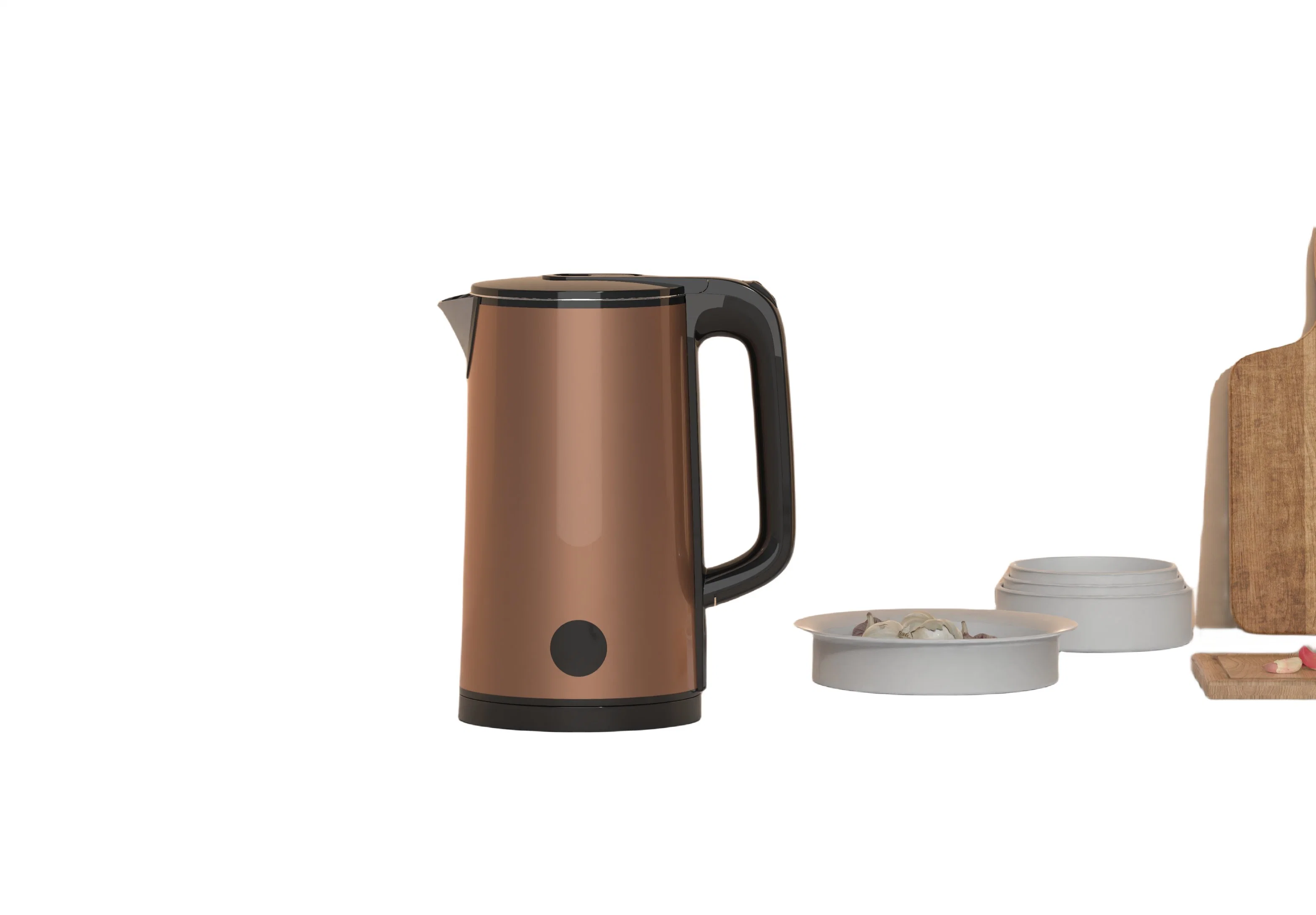 Electric Kettle 1500whot Water Boiler with a Beautiful Design, Stainless Steel Electric Kettle