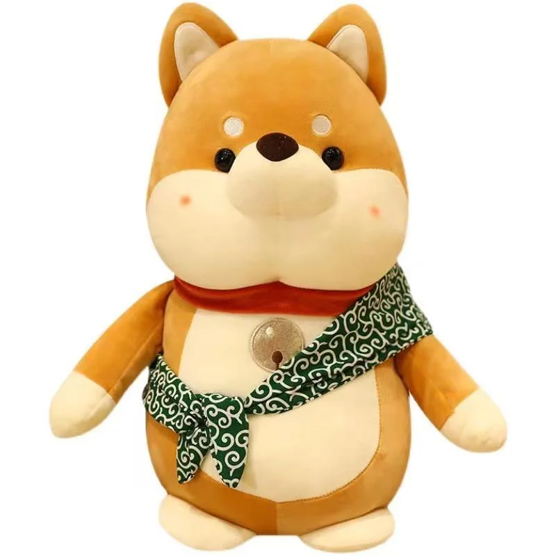 Shiba Inu Doll Cute Runaway Dog Doll Akita Dog Rag Doll Plush Toy Gift