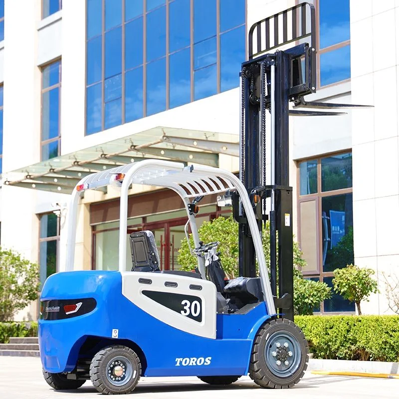 Hot Sale China New Electric Forklifts Four Wheel Electric Forklift Multifunctional Self Loading Warehouse Forklift with CE