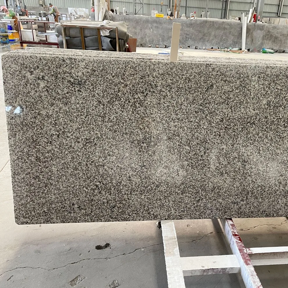 Fujian gris granit G655 poli Granite dessus de cuisine dessus de table Pour le matériau de construction