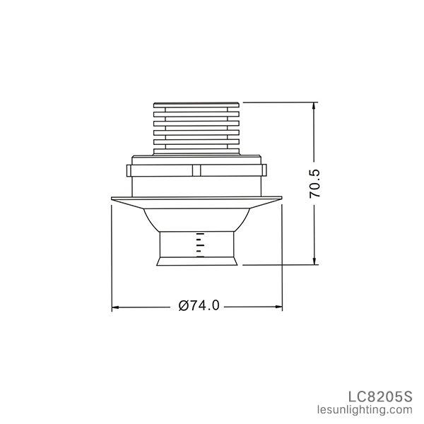 New Factory Price 1W GU10 LED Spotlight /Cabinet Light LC7116g