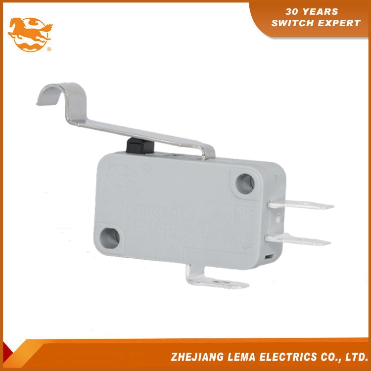 Lema 16A CQC CE UL VDE Kw7-5I Bent Lever Micro Switch