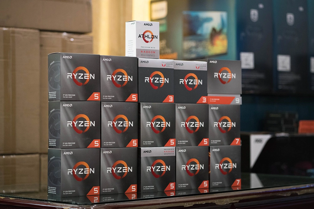 AMD Ryzen 3 3200g Desktop Processor 4 Cores 4.0 GHz Socket Am4 Computer CPU