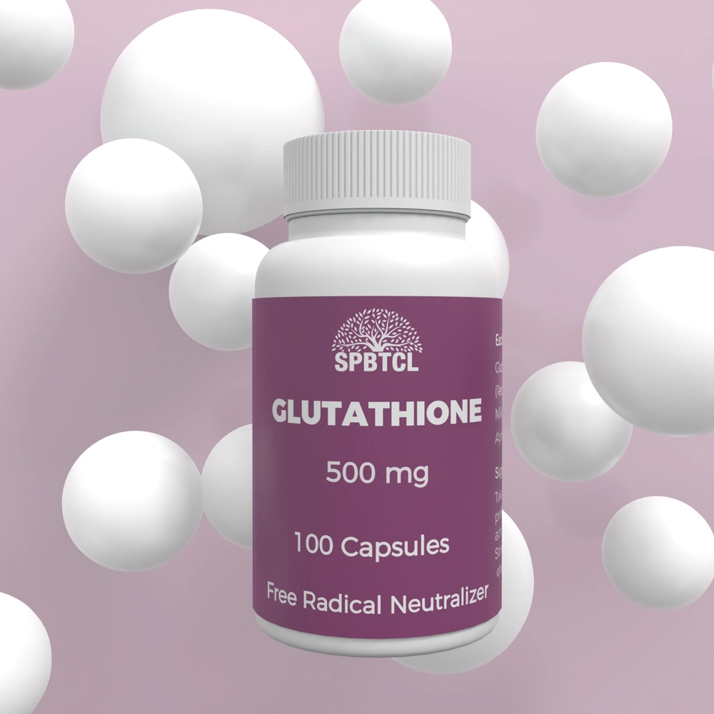 Капсулы Glutathione отбеливающих антиоксидантных Диетические дополнения OEM Service Glutathione