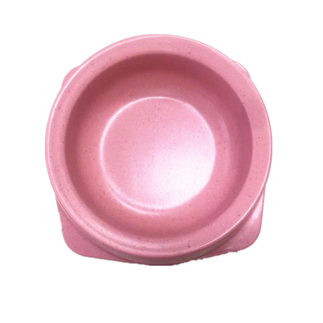 Pet Supplies Dog Bowl Plastic Love Single Bowl Cat Food Basin Wholesale/Supplier Spot