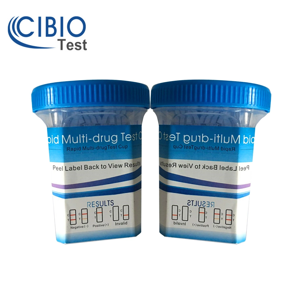 Medical Diagnostics Multi Drug Test Cup CE Approved Drugs of Abuse Urine Test