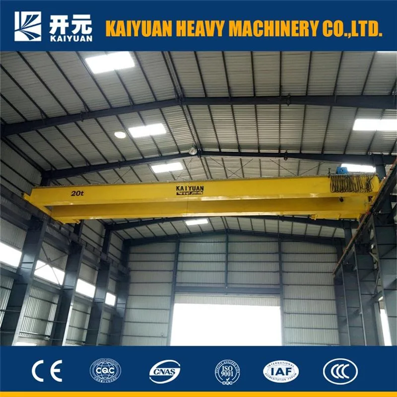 10, 20, 30t, up to 500t, Electric Moblile Winch Trolly Type Double Girder Overhead Crane