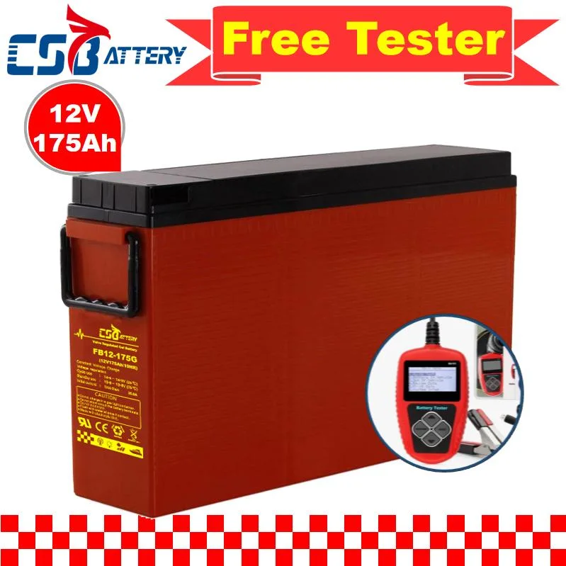 Csbattery 12V 175Ah soleado VRLA de larga duración de Bateria para Solar/Electric-Forklift Camiones/bombas/VS: Al Aire Libre/Northstar/Amy