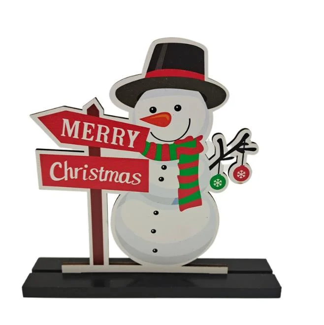 Christmas Gifts Wooden Ornaments DIY Xmas Home Decorations Wooden Crafts Merry Christmas