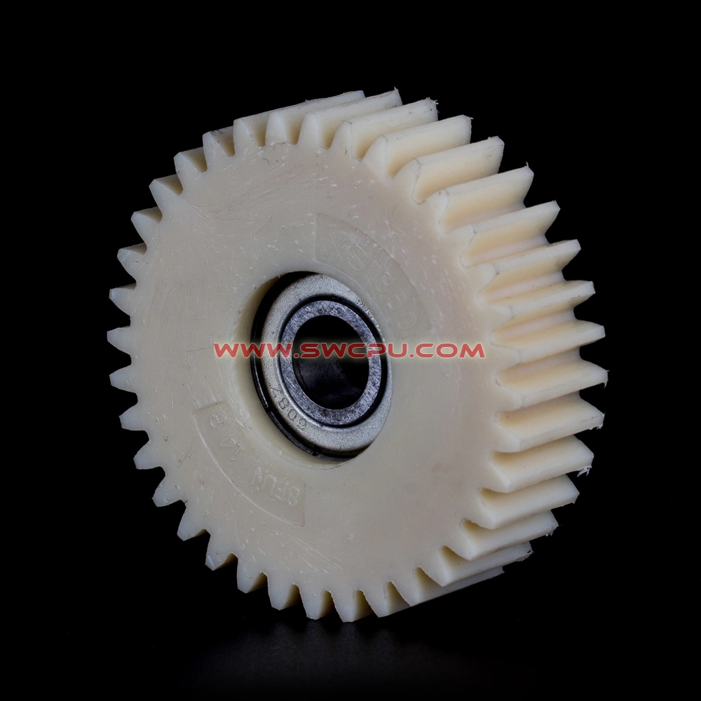 Custom Hard Teeth Casting Metal Core Plastic Spur Gear