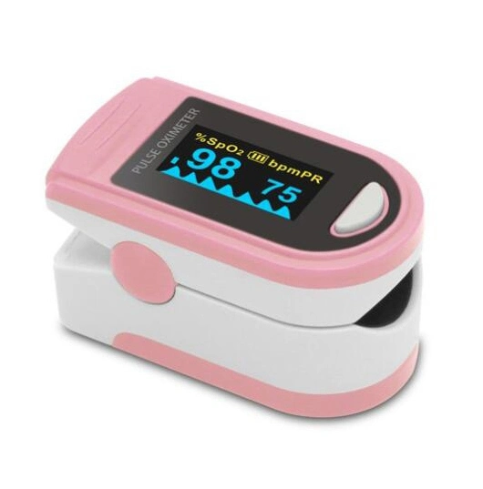 Fingertip Pulse Oximeter, SpO2 Blood Oxygen Saturation Monitor with Heart Rate Measurement