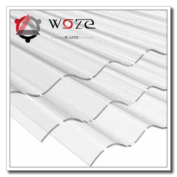 Polycarbonate Roofing Panel Plastic Sheet Wood-House Materials