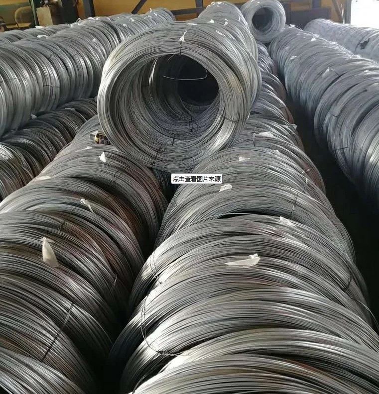 Venta caliente galvanizado caliente alambre de acero ovalado