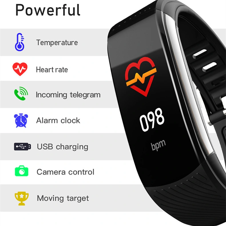Temperatur Blutdruck Smart Watch Armbanduhr