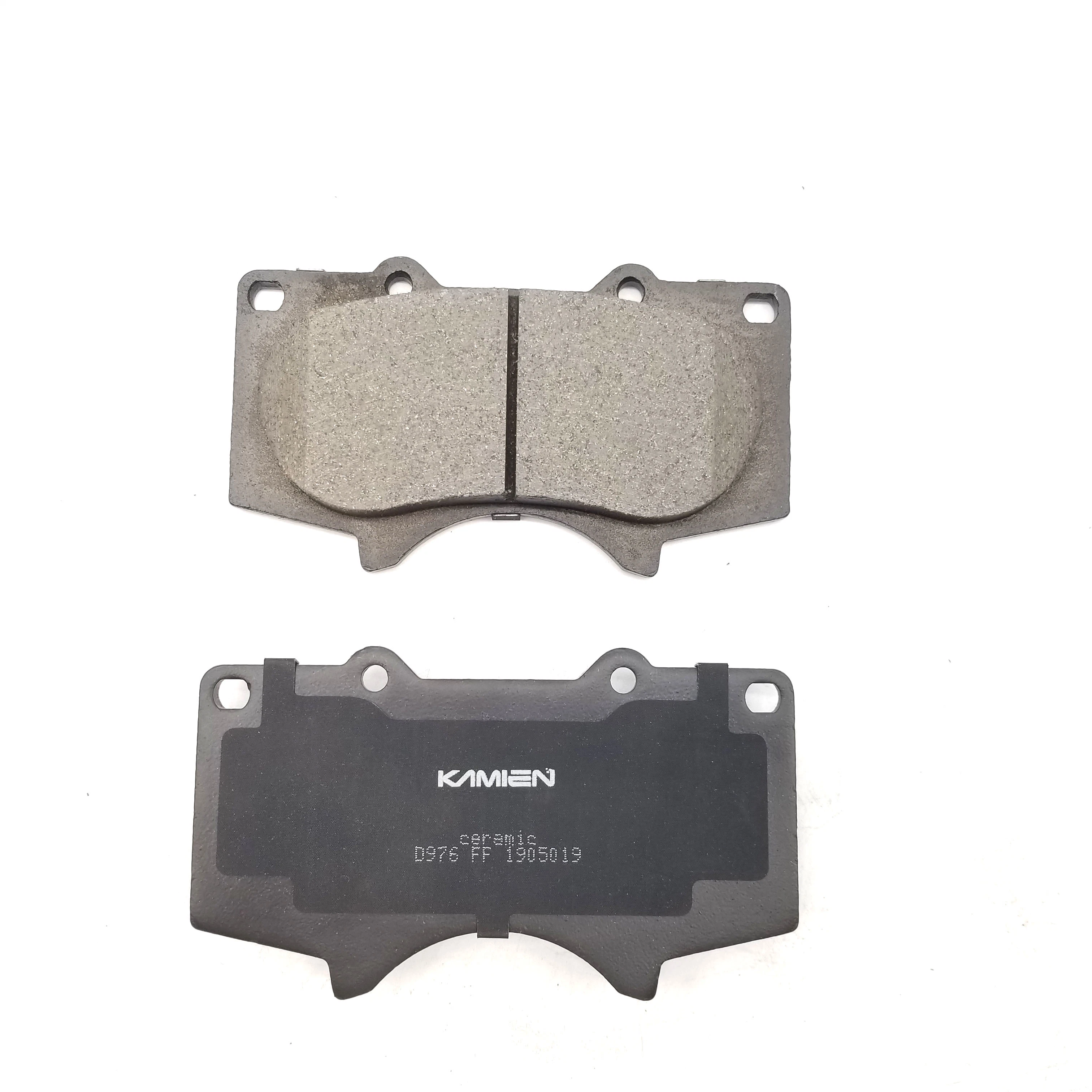 High Performance Semi-Metallic Ceramic Auto Car Spare Parts Disc Brake Pads for Toyota Land Cruiser Prado D976 /04465 with Emark