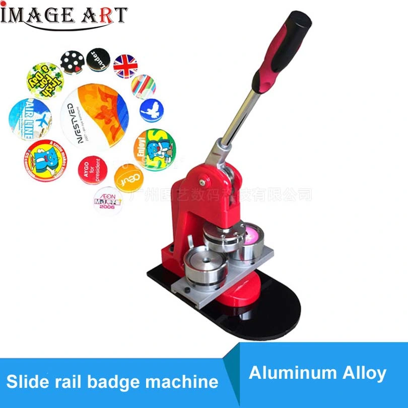 Alumiun Alloy Making Badge Machine for Personality Makeup Mirror/ Key Chain /Opener/ Refrigerator Magnets/Tinplate Badge