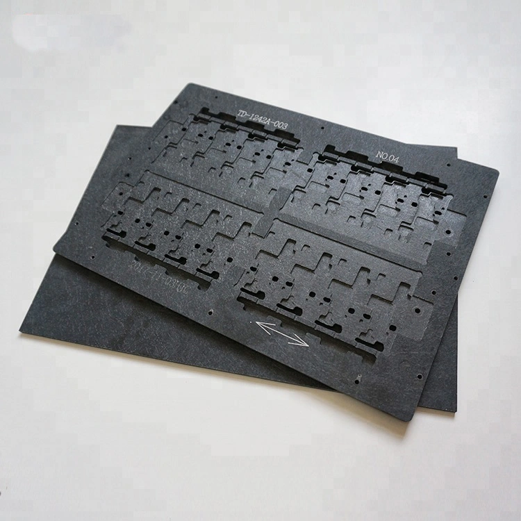 Epoxy Laminates Wave Soldering Pallet ESD Fiberglass Synthetic Stone Sheets for SMT Fixture Jigs in Black Gray Color Pallets PCB