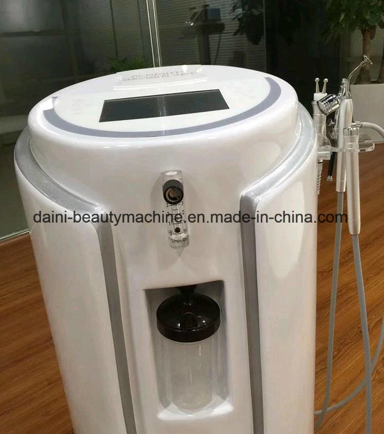 Jet d'oxygène de l'eau plus chaude Peel Analyseur de la machine avec la peau du visage