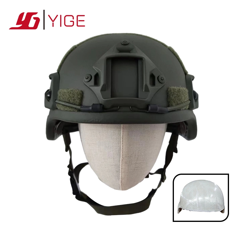 Casco Mich Tactical a prueba de balas nivel de uso militar 3A Casco PE