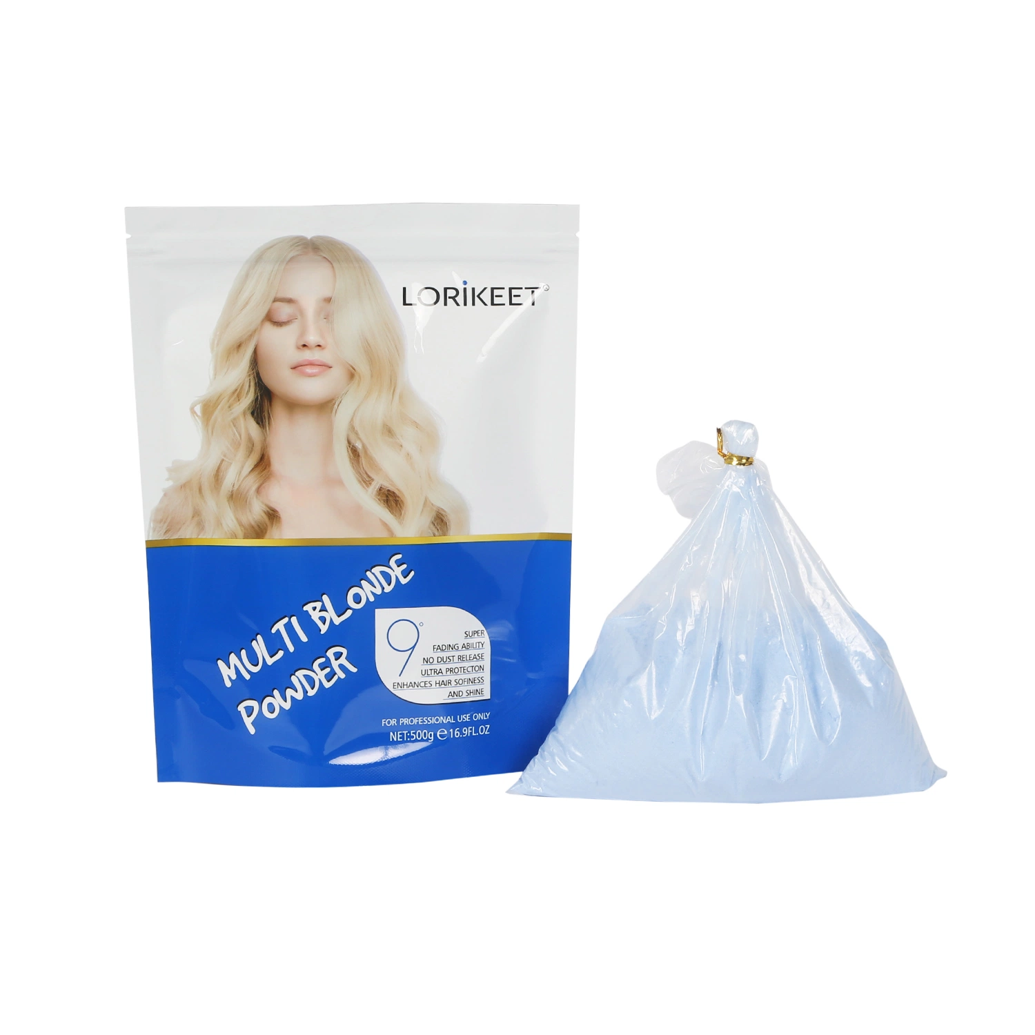 Bolesi Cosmetics Hair Bleaching Powder Diva Blond Hair Color Blonder with Oil Complex