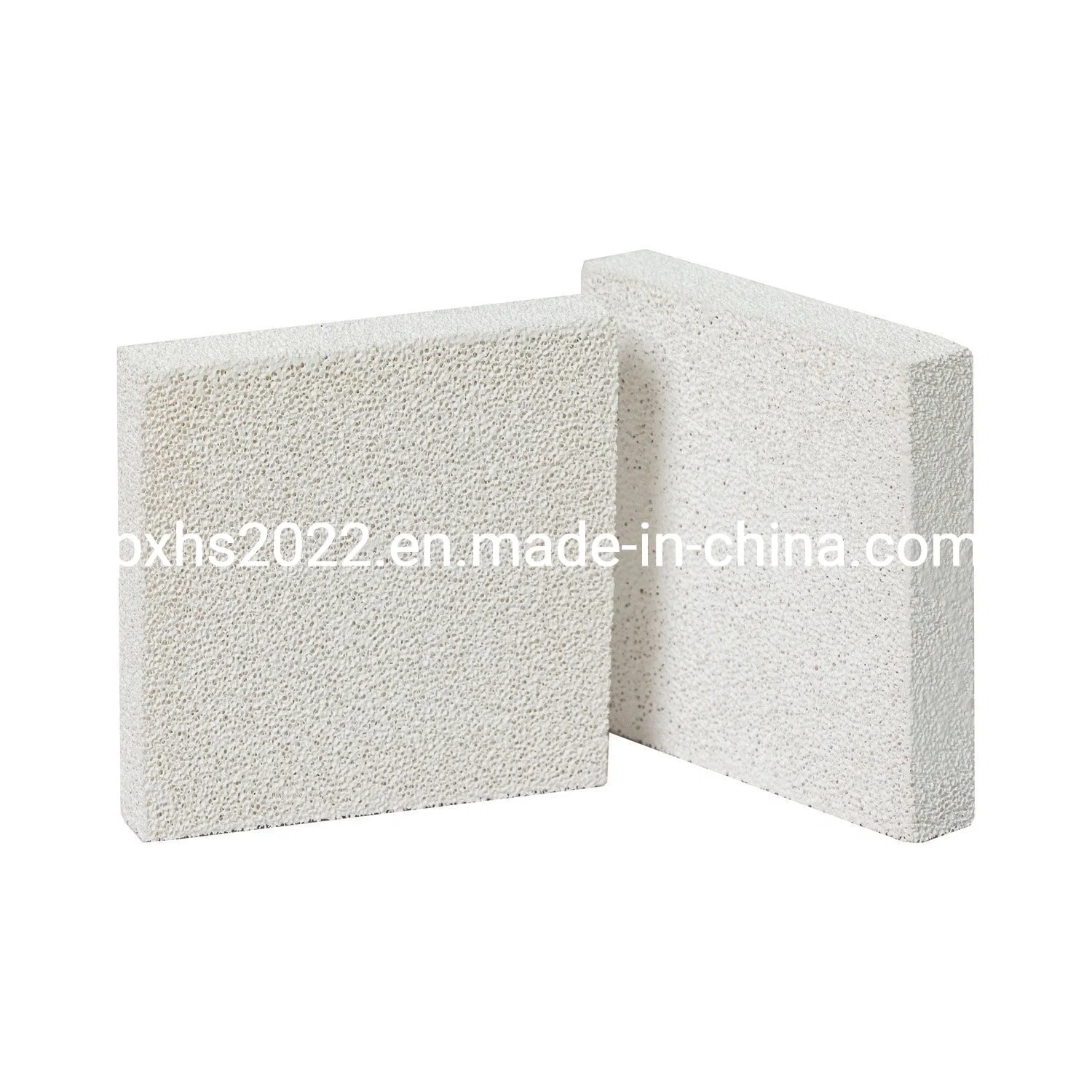 Ceramic Foam Filter Alumina Material 100*100*10-50mm 10-60ppi Using for Water Treatment