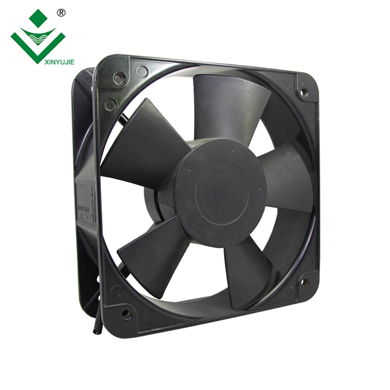 20060 High CFM 110/220/380V impermeable IP55 AC Ventilador de refrigeración pequeño Ventilador axial industrial 2700rpm de 200 x 200 x 60 mm