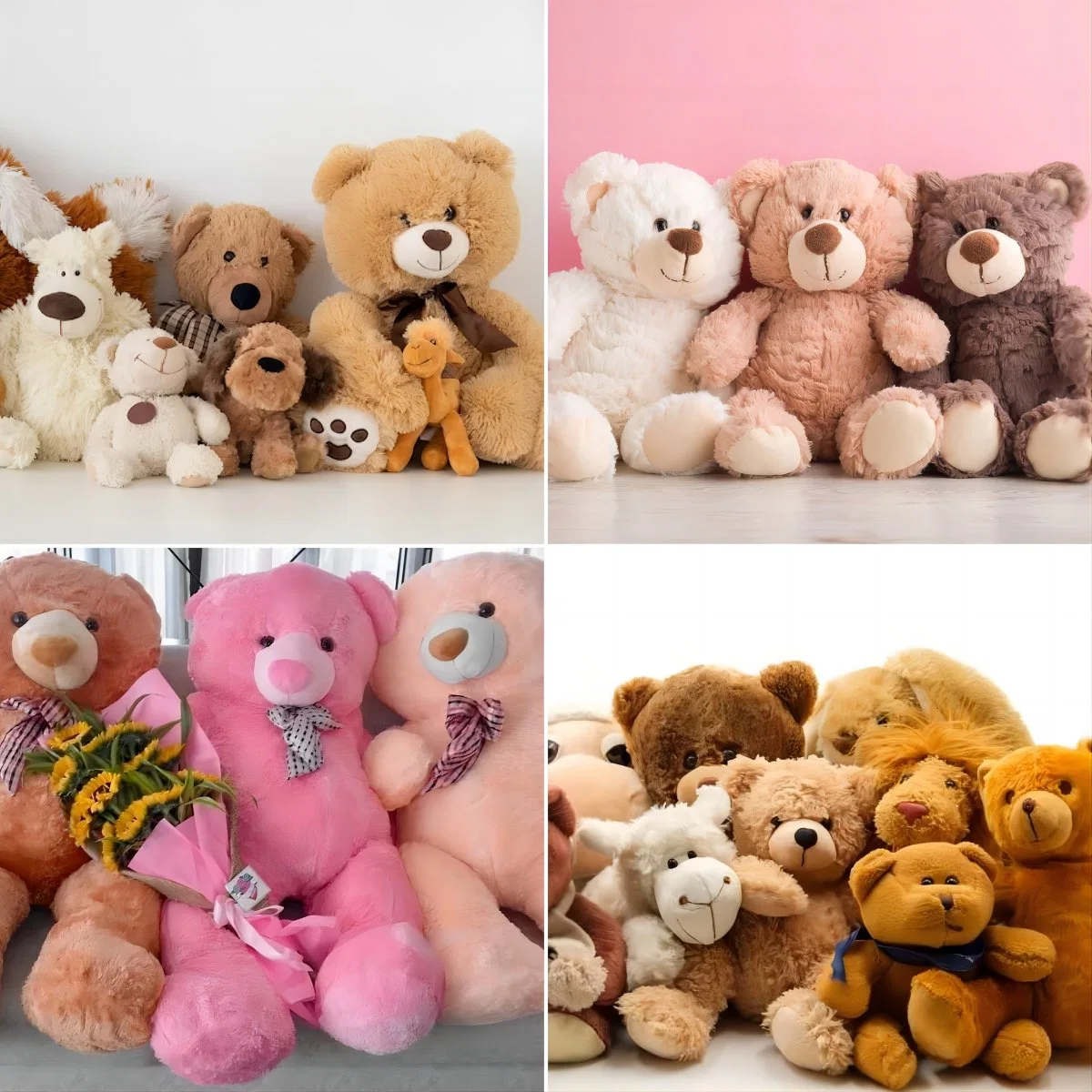 OEM Factory Customized Teddy Bear Wholesale/Supplier Giant Custom Plush Toy Stuffed Animal Plush Valentine Teddy Bear Romantic Wedding Teddy Bear Manufacturer in China