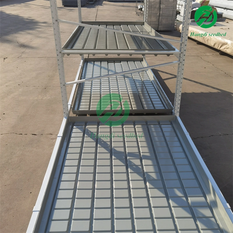 Multi Level Growing Rack System Vertical Rolling Benches with Tray for Medical Plants S3edbed Tarys