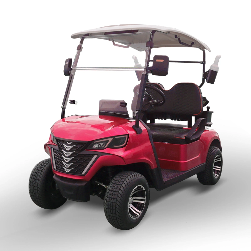Popular Lithium Battery Adequate Stock 2 Seater Wholesaler Electric Golf Cart Golf Buggy Forge G2