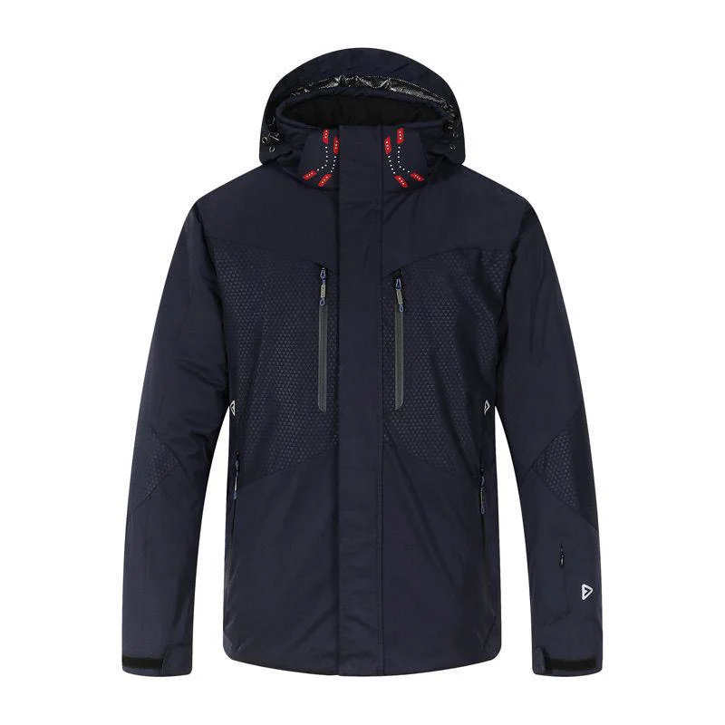 High quality/High cost performance  Winter Insulated Ski Jacket with Detachable Hood