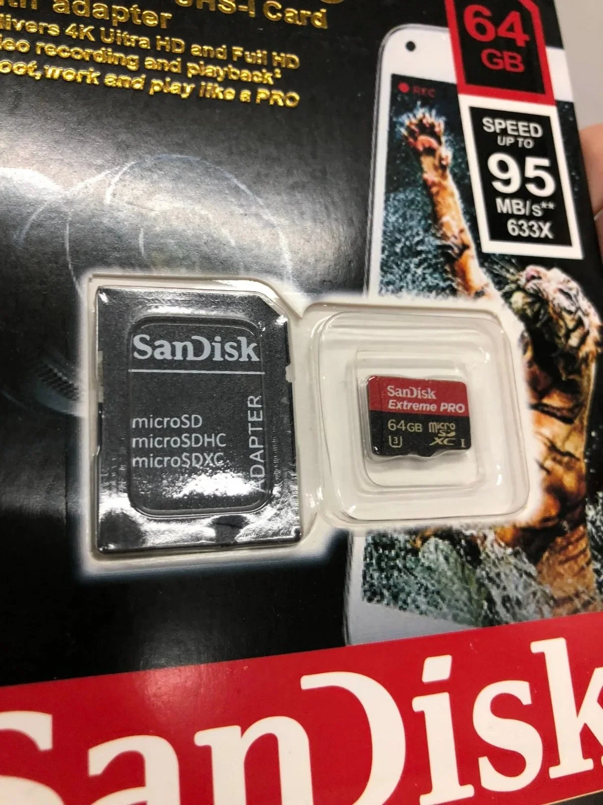 Capacidade Total Sandis original cartão Micro SD 32GB do cartão de memória de um Telemóvel Fotos Fotos Plena Capacidade Sandis original cartão Micro SD 32GB do cartão de memória Cellpho