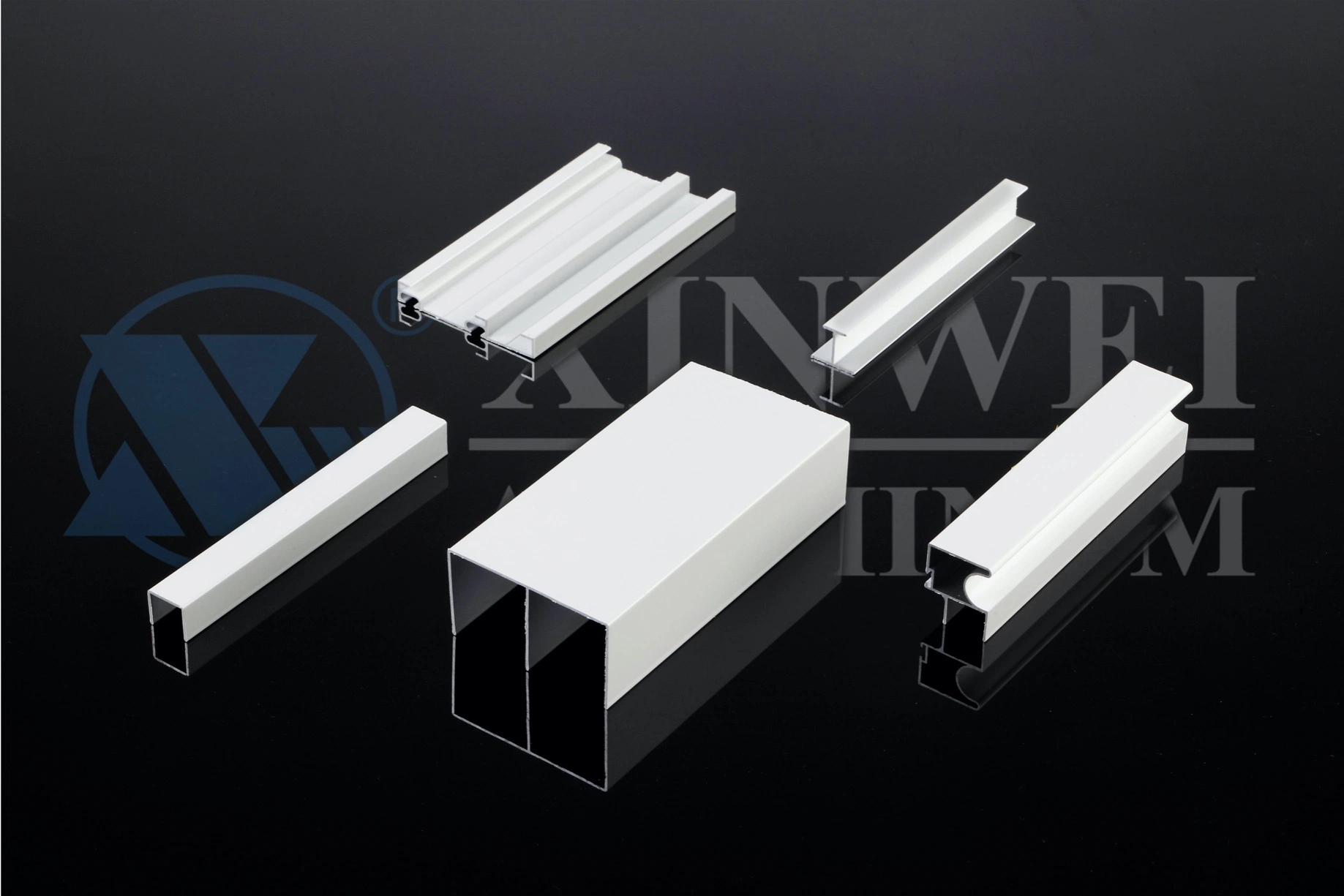 High quality/High cost performance  Powder Coated Aluminum Profile Price for Frame