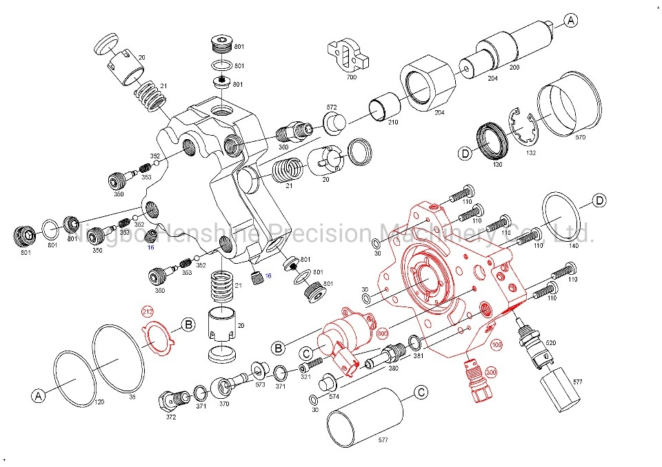 Imv 0928400625 OEM y ODM para Bosch Volvo C30 de la bomba de inyección de combustible de intercambio de combustible de 0445010111 51259027023 Válvula dosificadora de 0 928 400 625 al por mayor de negocios