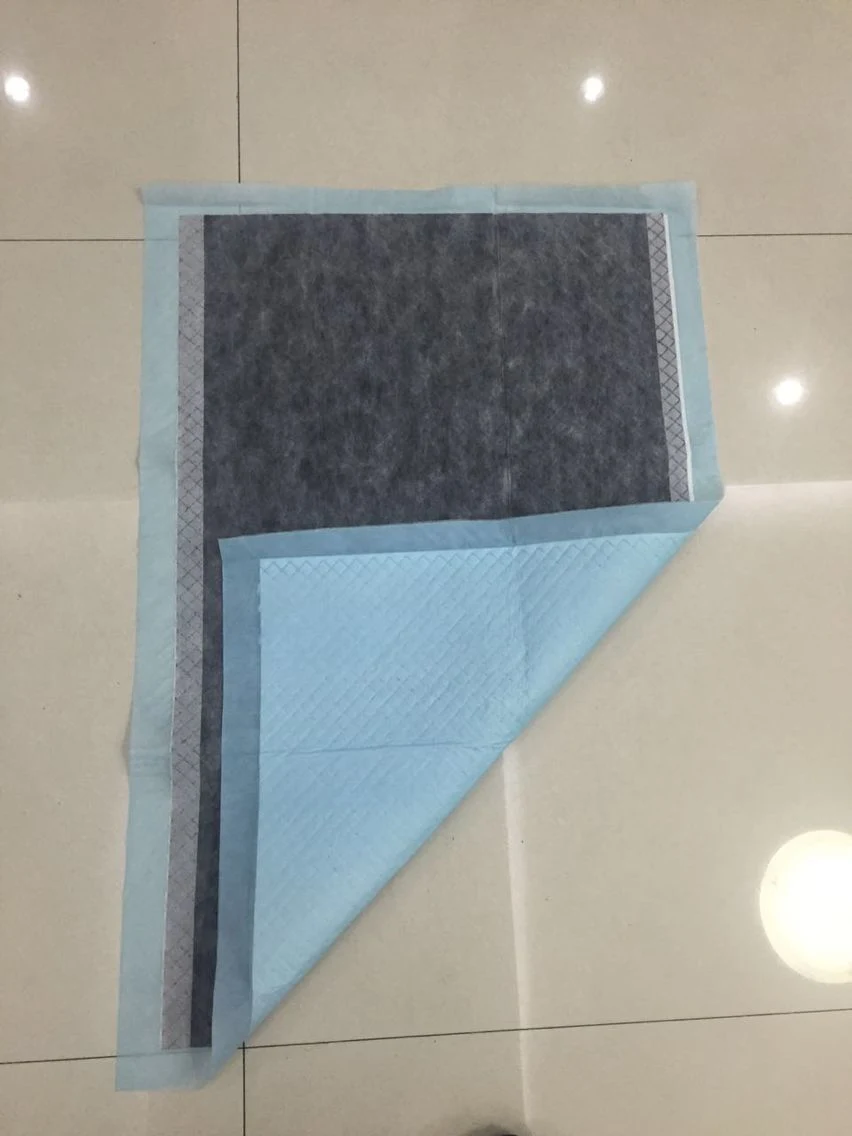 OEM&ODM High Absorbtion FDA Approved Hospital Nurse Disposable Medical Underpad Odor Control Active Carbon Fiber Bamboo Charcoal Adult Bed Pads